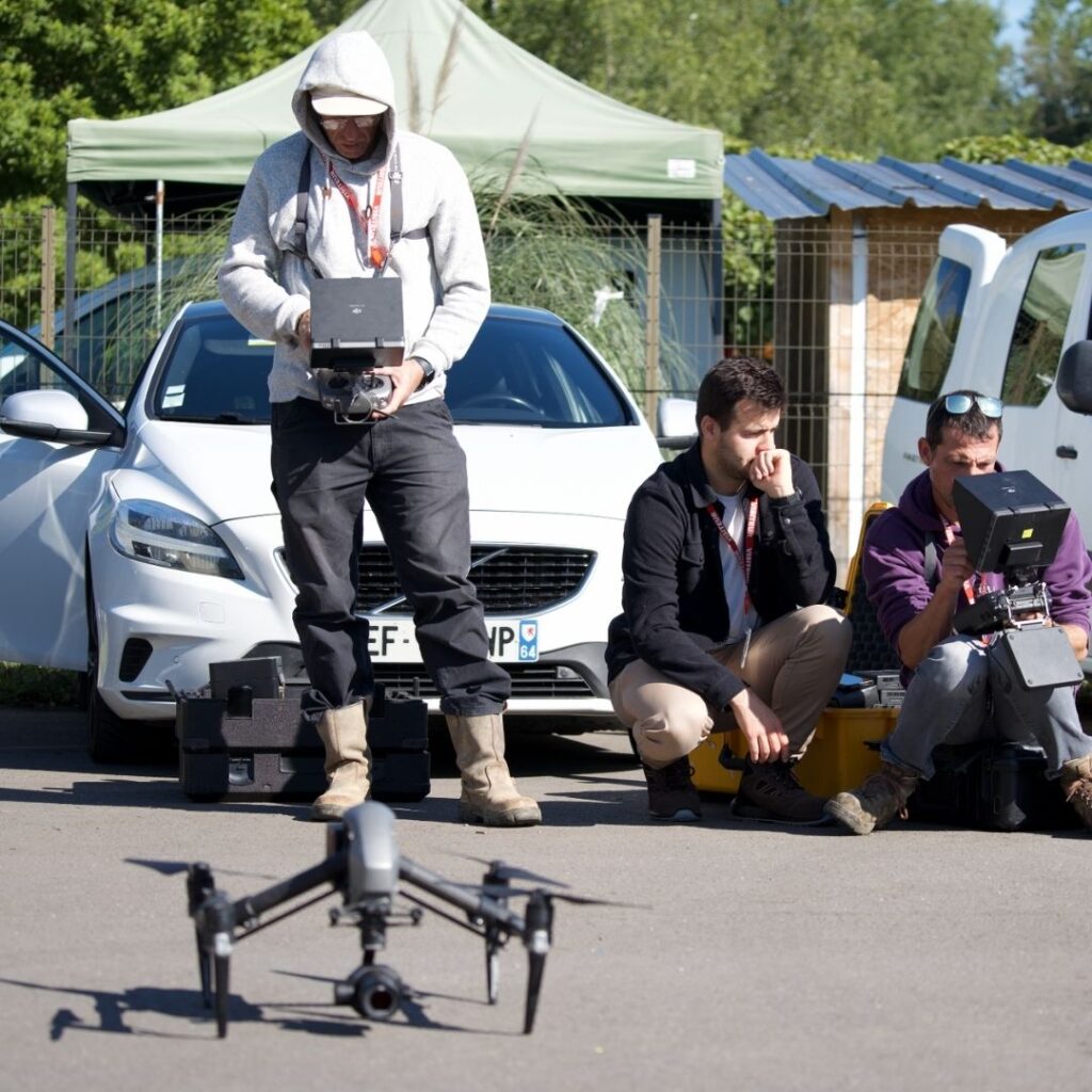 tournage video drone pau